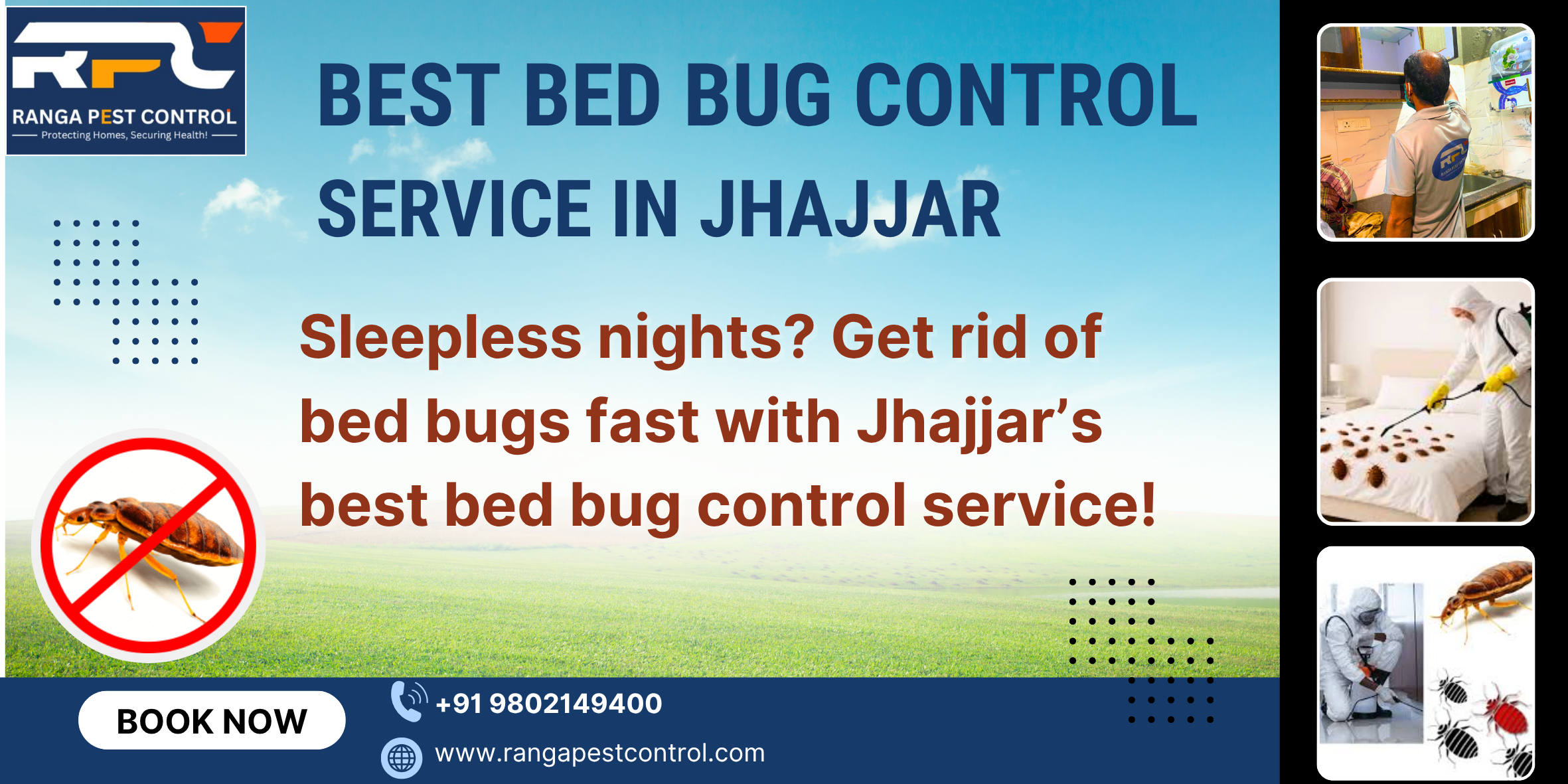 Best Bed Bugs Control in Jhajjar