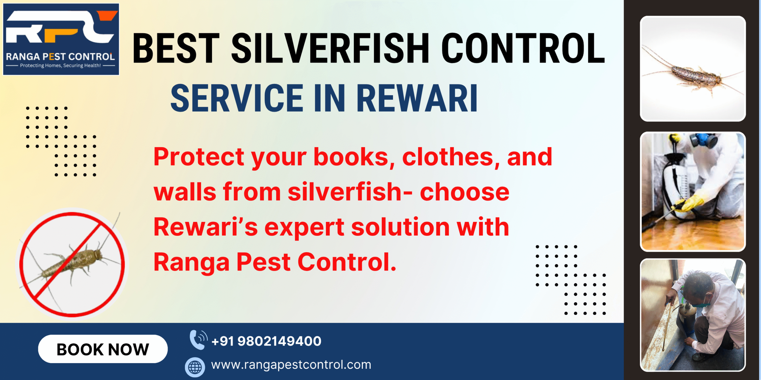 Best Silverfish Control Service in Rewari