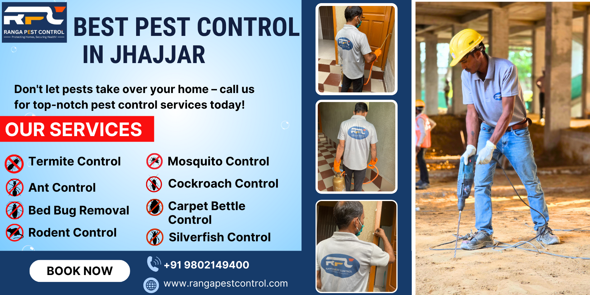 Best Pest Control in Jhajjar