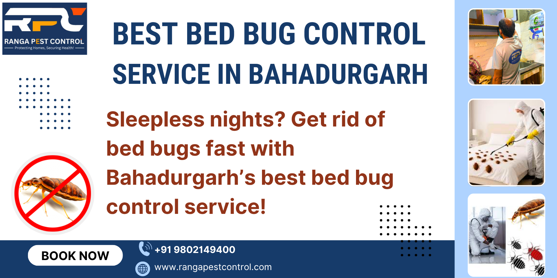 Bed Bug Control in Bahadurgarh