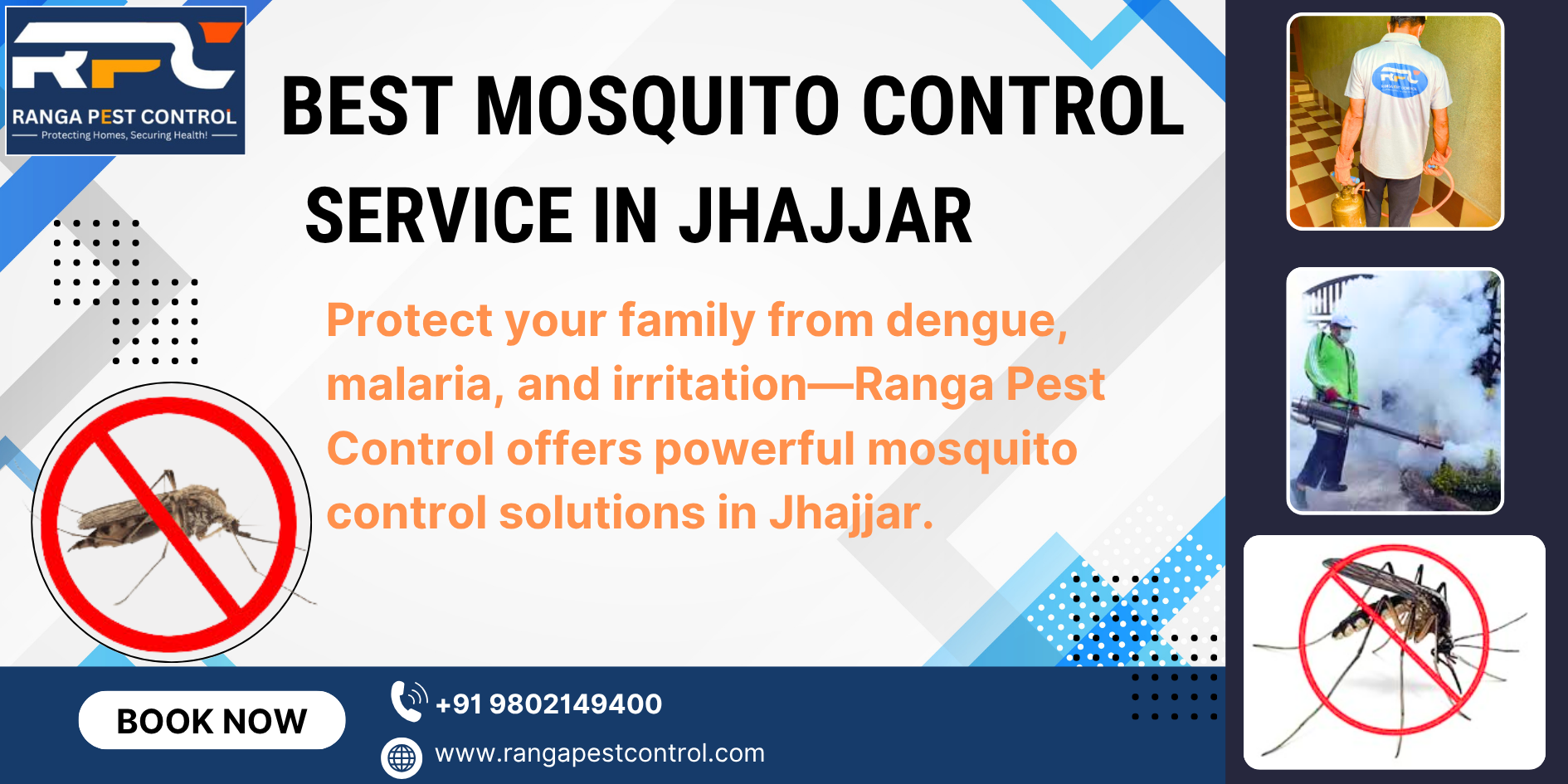 Best Mosquito Control in Jhajjar