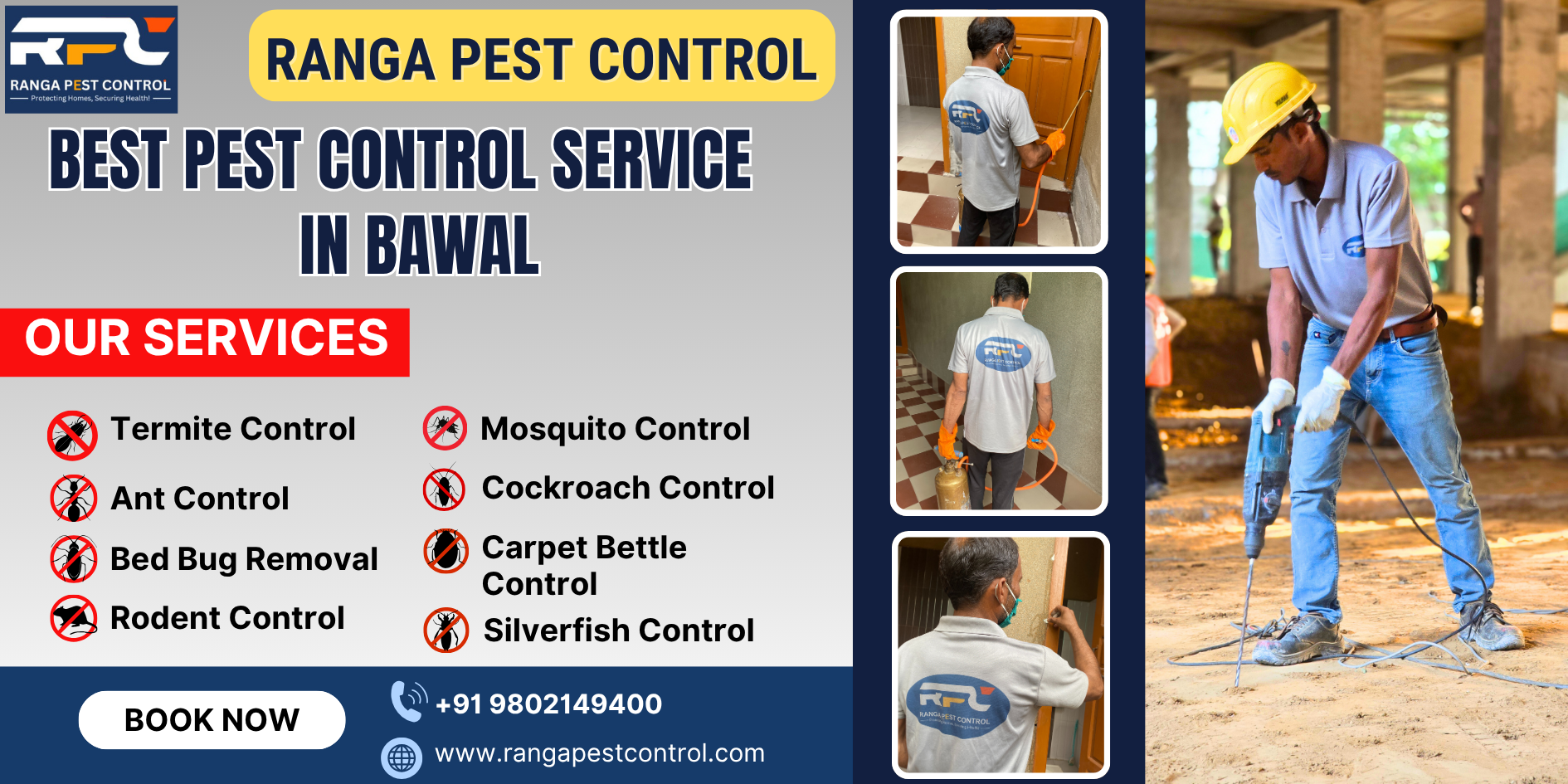 Pest Control Service In Bawal