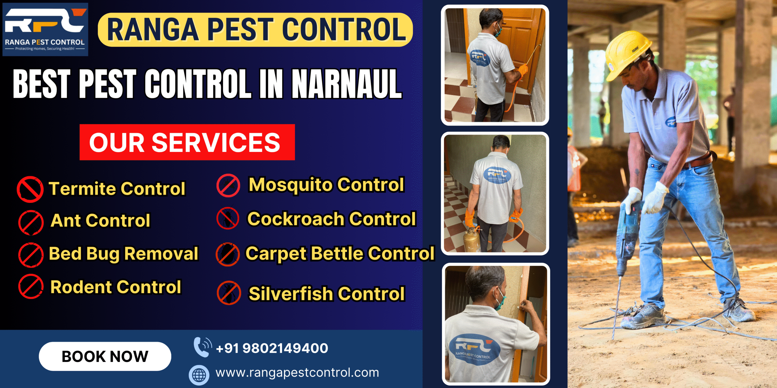 Pest Control in Narnaul